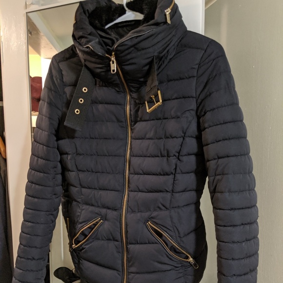 Zara Basic puffer jacket - Picture 1 of 4